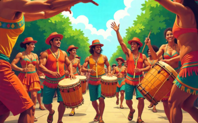 Histoire et origines de la batucada : des racines africaines au carnaval de Rio